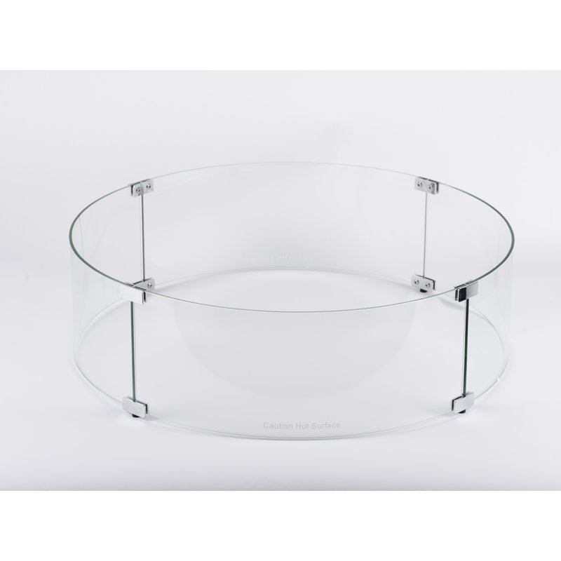 EvFires Round Fire Pit Flame Guard Wayfair